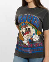 Vintage 1993 Looney Tunes x Atlanta Braves Tee <br>M , The Real Deal , newtown, sydney, australia, thrift store, opshop, preloved, secondhand, sustainable, retro, antique, 70s, 80s, 90s, 2000s, 00s, fashion, clothing, streetwear, trendy, garment, style, boutique, store, shop, archive, sale, cheap, best, top