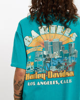 1987 Harley Davidson 'Los Angeles' Henley Tee <br>S