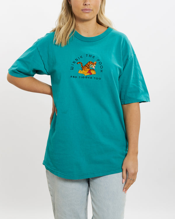90s Winnie the Pooh Embroidered Tee <br>M