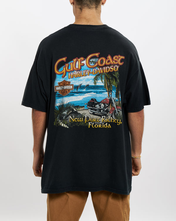 Vintage Harley Davidson 'Florida' Tee <br>L , The Real Deal , newtown, sydney, australia, thrift store, opshop, preloved, secondhand, sustainable, retro, antique, 70s, 80s, 90s, 2000s, 00s, fashion, clothing, streetwear, trendy, garment, style, boutique, store, shop, archive, sale, cheap, best, top