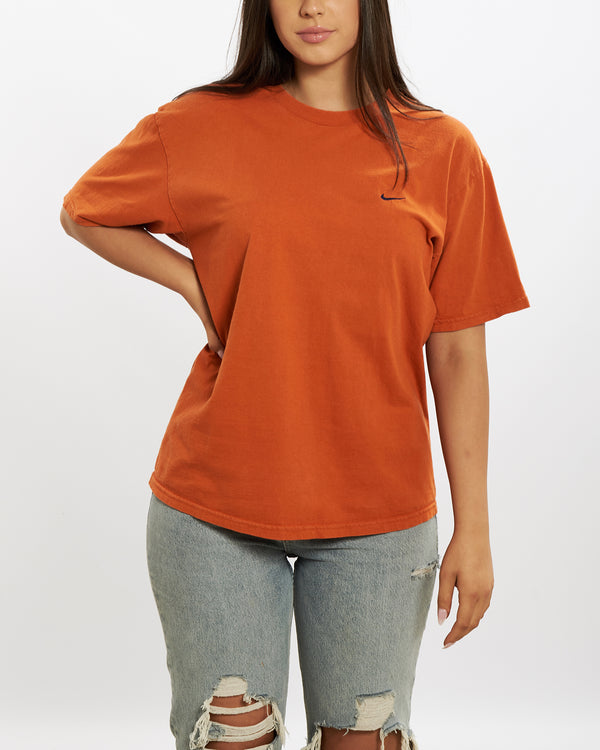 Vintage 90s Nike Heavyweight 'Mini Swoosh' Tee <br>M , The Real Deal , newtown, sydney, australia, thrift store, opshop, preloved, secondhand, sustainable, retro, antique, 70s, 80s, 90s, 2000s, 00s, fashion, clothing, streetwear, trendy, garment, style, boutique, store, shop, archive, sale, cheap, best, top