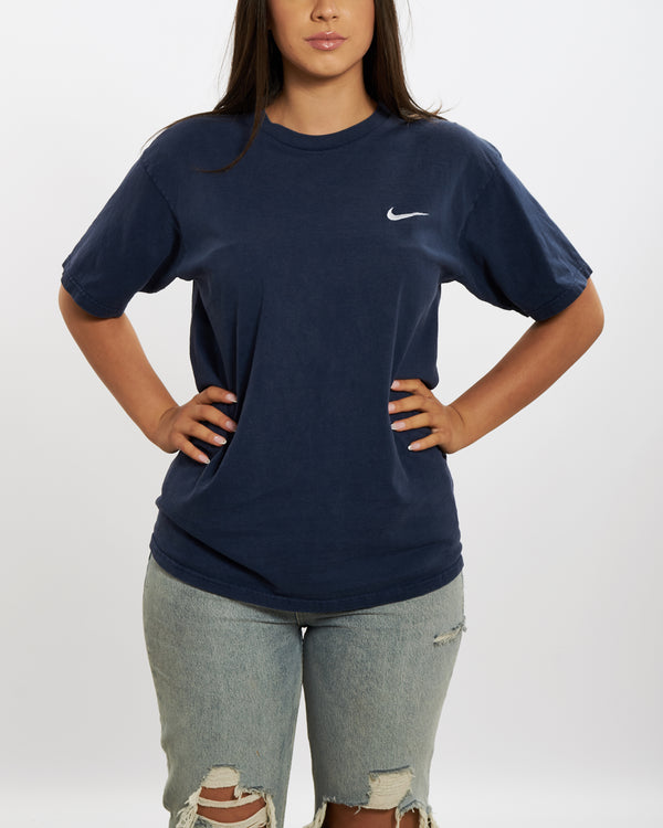 90s Nike Heavyweight 'Mini Swoosh' Tee <br>M