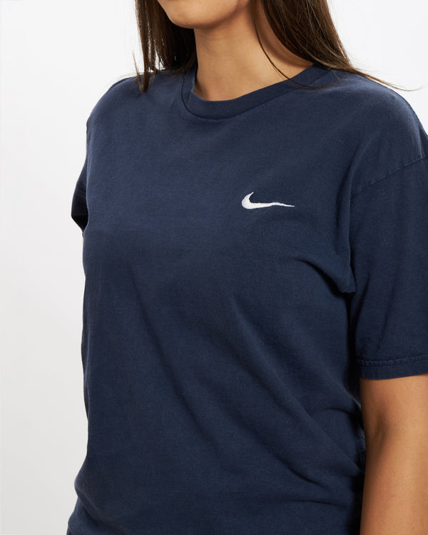 Vintage 90s Nike Heavyweight 'Mini Swoosh' Tee <br>M , The Real Deal , newtown, sydney, australia, thrift store, opshop, preloved, secondhand, sustainable, retro, antique, 70s, 80s, 90s, 2000s, 00s, fashion, clothing, streetwear, trendy, garment, style, boutique, store, shop, archive, sale, cheap, best, top