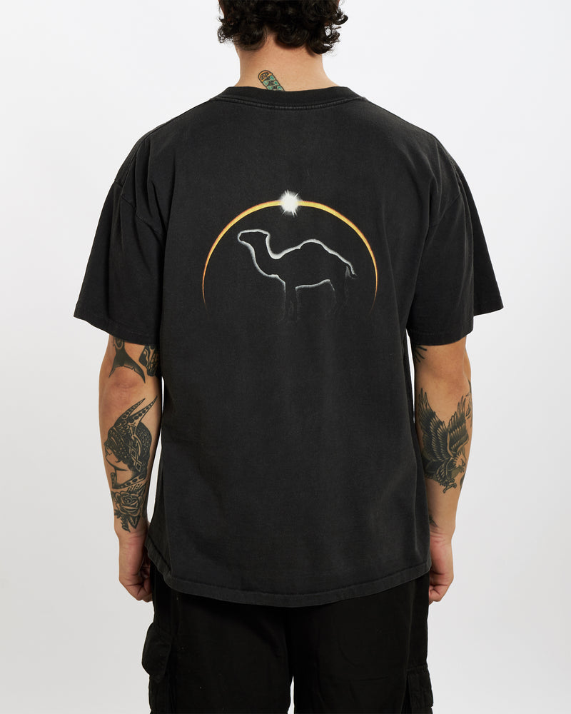 Vintage 90s Camel Cigarettes Tee <br>L , The Real Deal , newtown, sydney, australia, thrift store, opshop, preloved, secondhand, sustainable, retro, antique, 70s, 80s, 90s, 2000s, 00s, fashion, clothing, streetwear, trendy, garment, style, boutique, store, shop, archive, sale, cheap, best, top