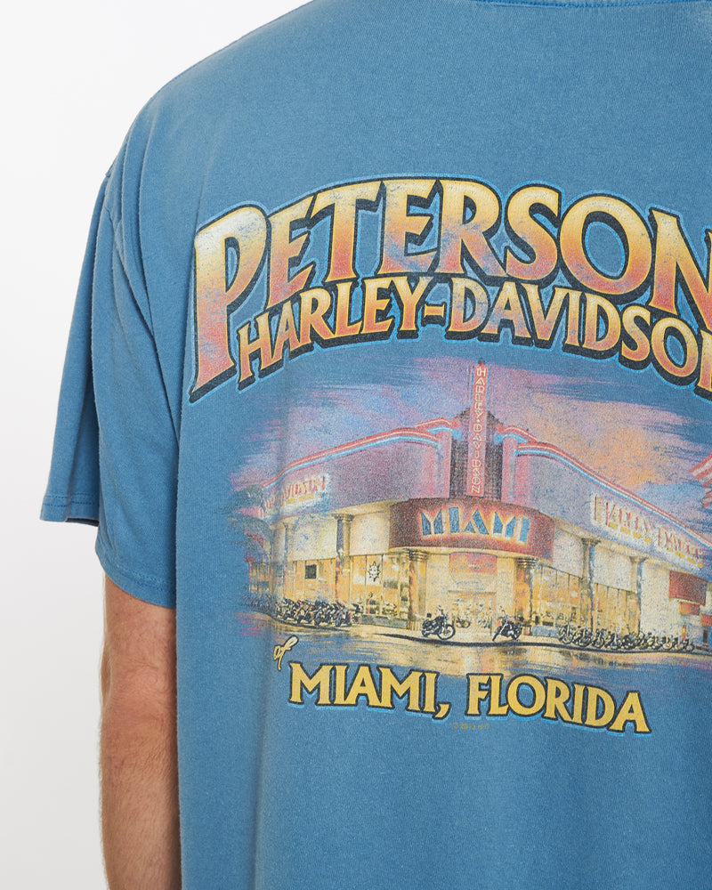 Vintage Harley Davidson 'Miami, Florida' Tee <br>L