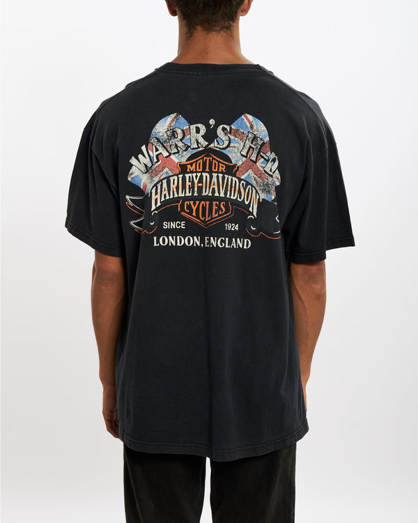 Vintage Harley Davidson 'London, England' Tee <br>XL