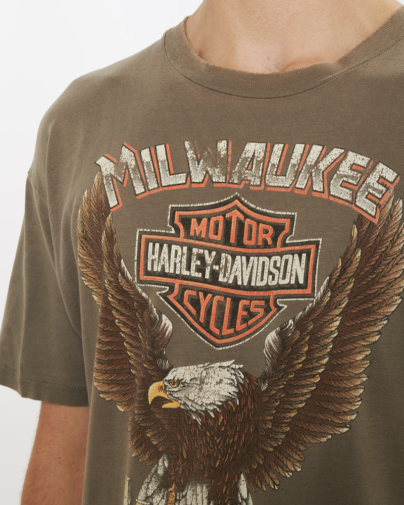 1991 Harley Davidson 'Milwaukee' Tee <br>L