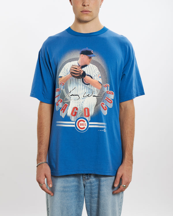 Vintage 1999 Chicago Cubs Tee <br>L , The Real Deal , newtown, sydney, australia, thrift store, opshop, preloved, secondhand, sustainable, retro, antique, 70s, 80s, 90s, 2000s, 00s, fashion, clothing, streetwear, trendy, garment, style, boutique, store, shop, archive, sale, cheap, best, top