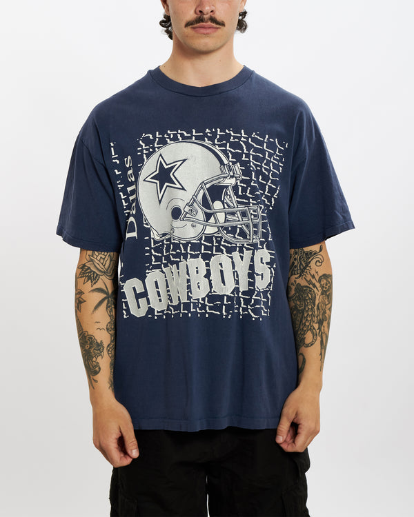Vintage 90s Dallas Cowboys Tee <br>L , The Real Deal , newtown, sydney, australia, thrift store, opshop, preloved, secondhand, sustainable, retro, antique, 70s, 80s, 90s, 2000s, 00s, fashion, clothing, streetwear, trendy, garment, style, boutique, store, shop, archive, sale, cheap, best, top