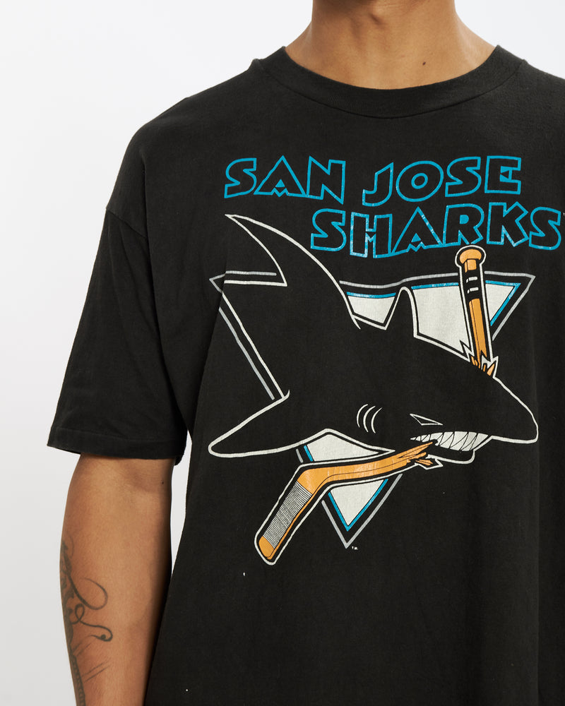 90s San Jose Sharks Tee <br>XL