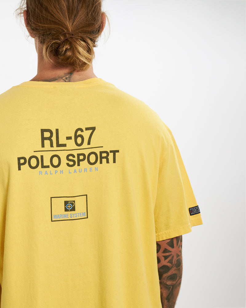 90s Polo Sport 'RL-67' Tee <br>XL