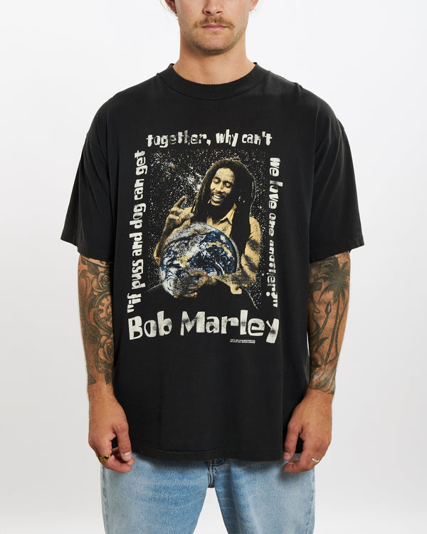 90s Bob Marley 'One Love' Tee <br>XL
