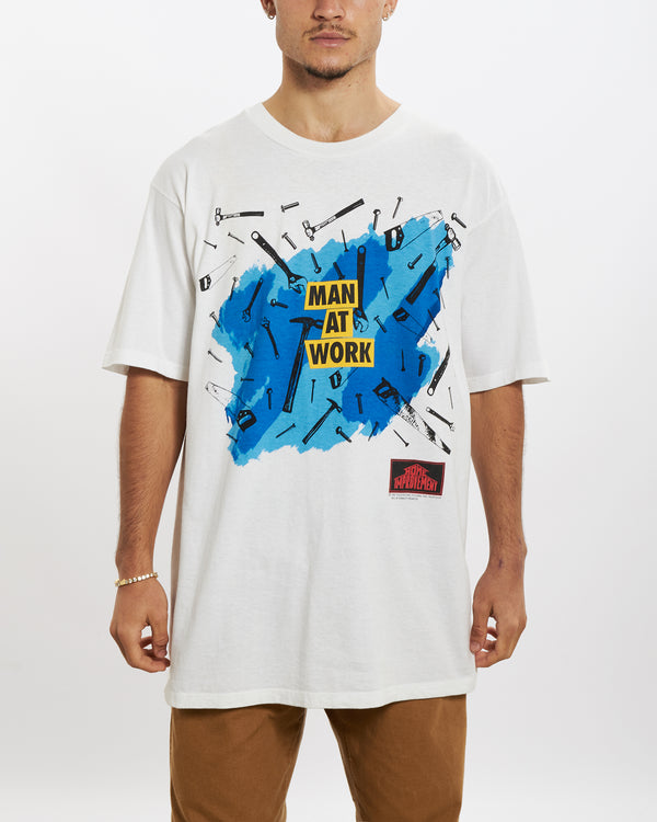 Vintage 1994 Home Improvement Tee <br>L , The Real Deal , newtown, sydney, australia, thrift store, opshop, preloved, secondhand, sustainable, retro, antique, 70s, 80s, 90s, 2000s, 00s, fashion, clothing, streetwear, trendy, garment, style, boutique, store, shop, archive, sale, cheap, best, top
