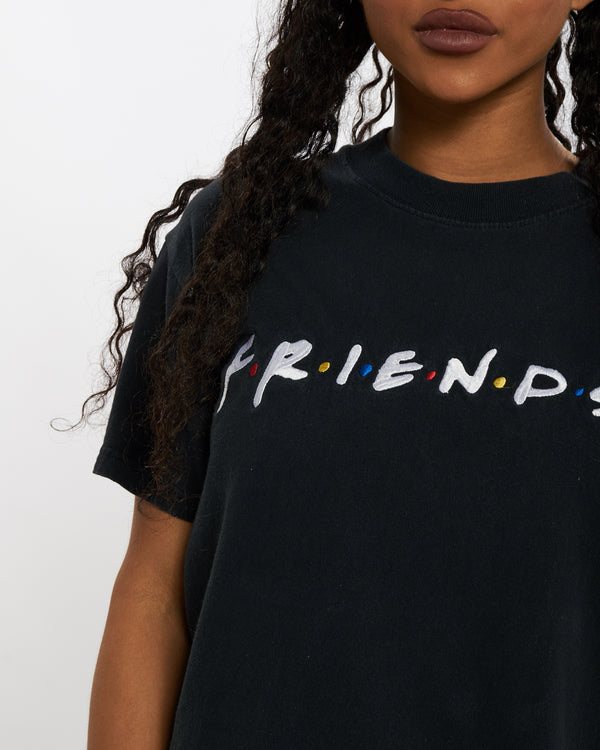 Vintage Friends Embroidered Tee <br>XS