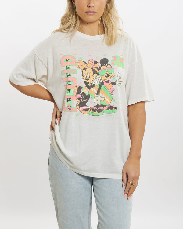 80s Mickey & Minnie Mouse Tee <br>M
