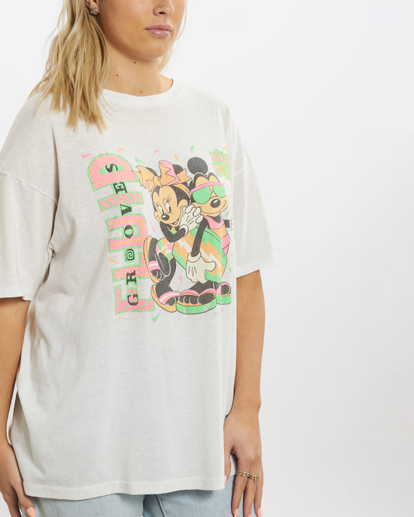 80s Mickey & Minnie Mouse Tee <br>M