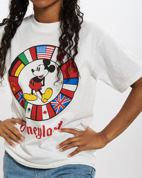 Vintage 90s Disneyland Tee <br>S , The Real Deal , newtown, sydney, australia, thrift store, opshop, preloved, secondhand, sustainable, retro, antique, 70s, 80s, 90s, 2000s, 00s, fashion, clothing, streetwear, trendy, garment, style, boutique, store, shop, archive, sale, cheap, best, top
