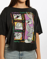 Vintage 1996 Looney Tunes Crop Top <br>M , The Real Deal , newtown, sydney, australia, thrift store, opshop, preloved, secondhand, sustainable, retro, antique, 70s, 80s, 90s, 2000s, 00s, fashion, clothing, streetwear, trendy, garment, style, boutique, store, shop, archive, sale, cheap, best, top