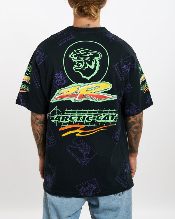 Vintage 1995 Arctic Cat All Over Print Tee <br>XL , The Real Deal , newtown, sydney, australia, thrift store, opshop, preloved, secondhand, sustainable, retro, antique, 70s, 80s, 90s, 2000s, 00s, fashion, clothing, streetwear, trendy, garment, style, boutique, store, shop, archive, sale, cheap, best, top