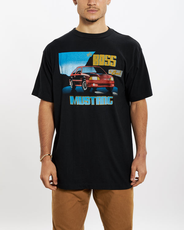 80s Mustang 'The Boss is Back' Tee <br>L