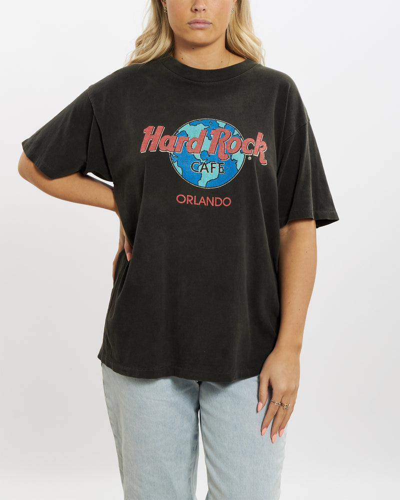 Vintage 90s Hard Rock Cafe 'Orlando' Tee <br>M , The Real Deal , newtown, sydney, australia, thrift store, opshop, preloved, secondhand, sustainable, retro, antique, 70s, 80s, 90s, 2000s, 00s, fashion, clothing, streetwear, trendy, garment, style, boutique, store, shop, archive, sale, cheap, best, top
