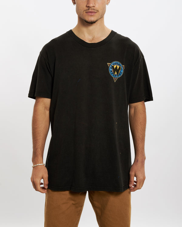 Vintage 90s Wrangler Tee <br>L , The Real Deal , newtown, sydney, australia, thrift store, opshop, preloved, secondhand, sustainable, retro, antique, 70s, 80s, 90s, 2000s, 00s, fashion, clothing, streetwear, trendy, garment, style, boutique, store, shop, archive, sale, cheap, best, top