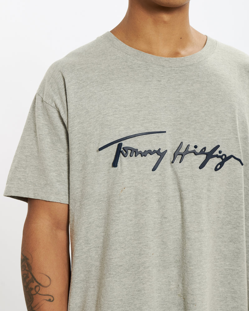 90s Tommy Hilfiger 3D Logo Tee <br>XL