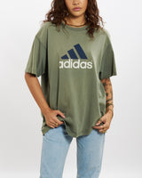 Vintage 90s Adidas Logo Tee <br>S , The Real Deal , newtown, sydney, australia, thrift store, opshop, preloved, secondhand, sustainable, retro, antique, 70s, 80s, 90s, 2000s, 00s, fashion, clothing, streetwear, trendy, garment, style, boutique, store, shop, archive, sale, cheap, best, top