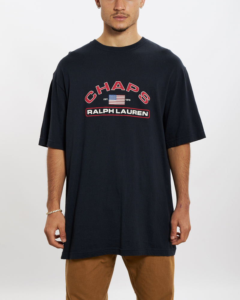 90s Chaps Ralph Lauren Logo Tee <br>L