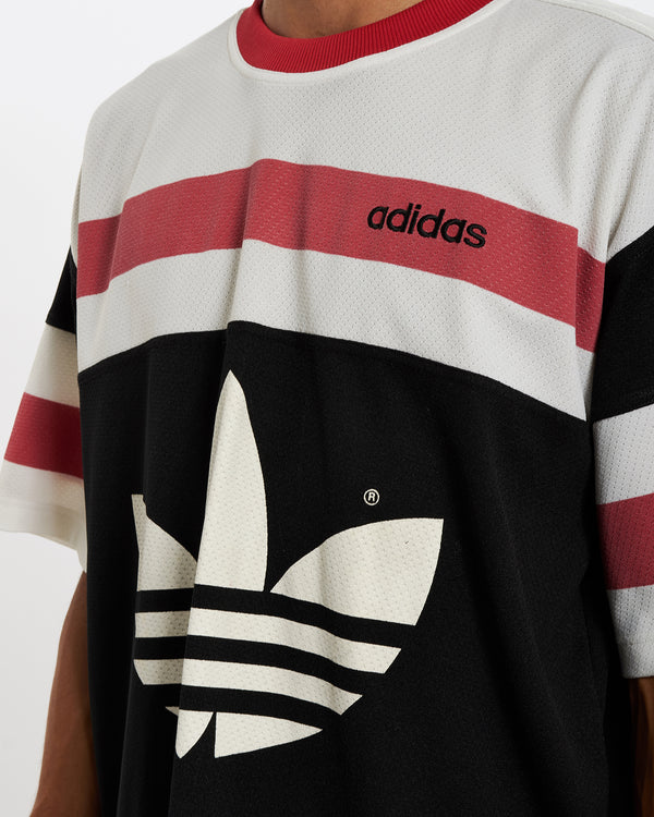 90s Adidas Trefoil Logo Jersey <br>XXL