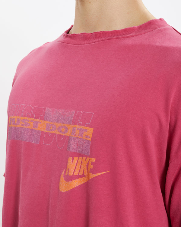 90s Nike 'Just Do It' Tee <br>L