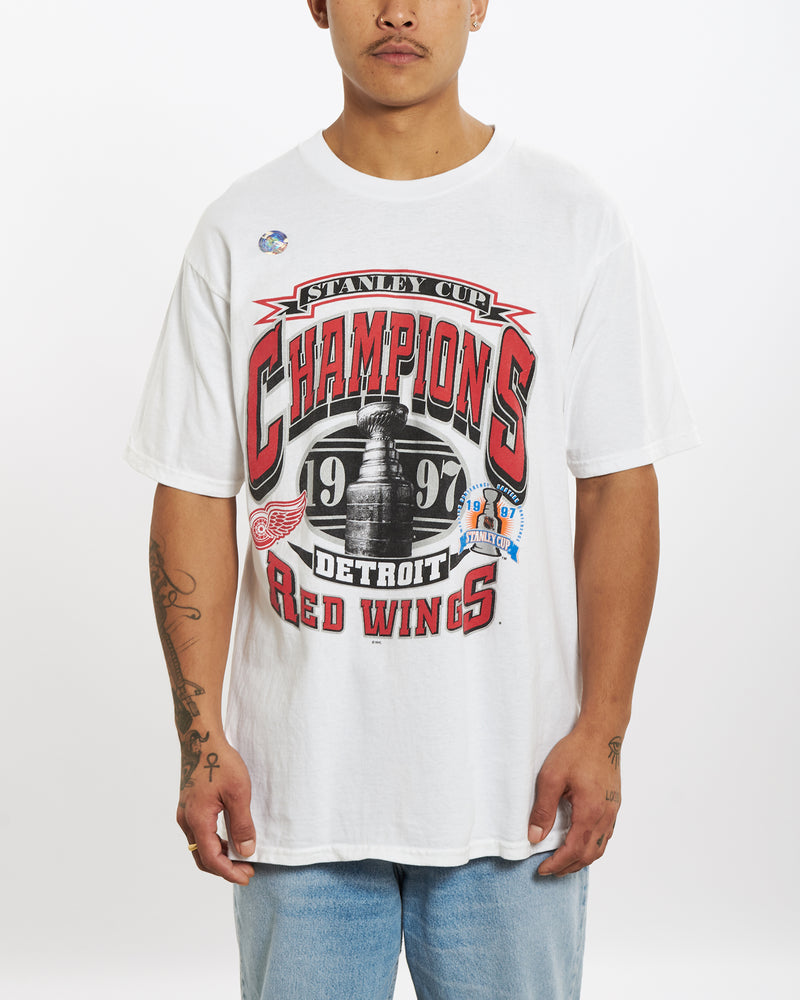 1997 Detroit Red Wings Tee <br>XL