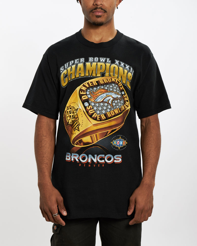 1998 Denver Broncos Super Bowl Champions Tee <br>L