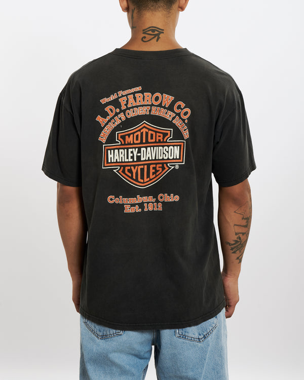 Vintage Harley Davidson 'Columbus, Ohio' Tee <br>XL