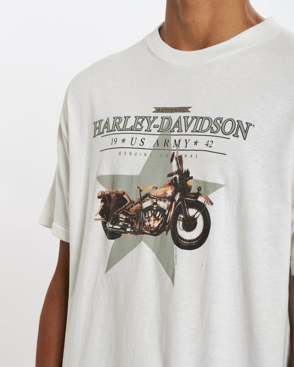 1998 Harley Davidson 'US Army' Tee <br>XL