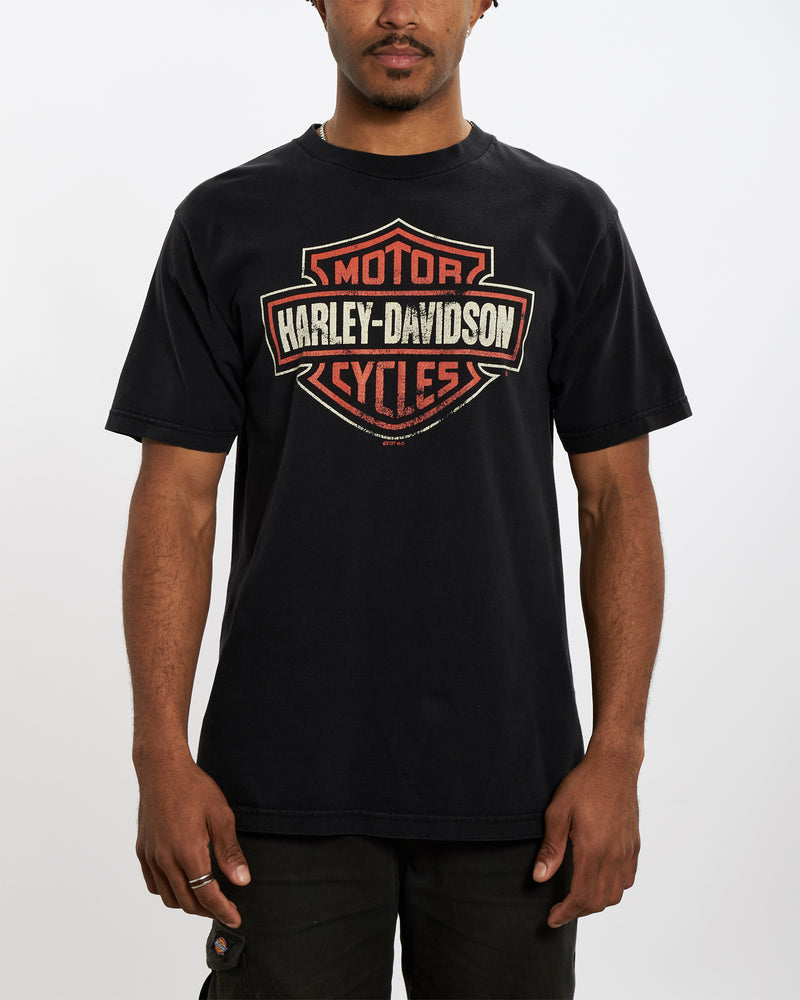 Vintage Harley Davidson 'Portland, Maine' Tee <br>L , The Real Deal , newtown, sydney, australia, thrift store, opshop, preloved, secondhand, sustainable, retro, antique, 70s, 80s, 90s, 2000s, 00s, fashion, clothing, streetwear, trendy, garment, style, boutique, store, shop, archive, sale, cheap, best, top