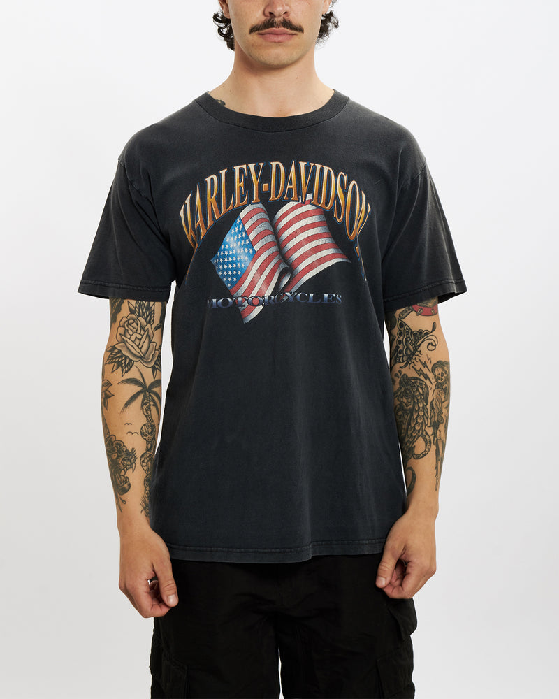 Vintage 1997 Harley Davidson 'San Francisco' Tee <br>L , The Real Deal , newtown, sydney, australia, thrift store, opshop, preloved, secondhand, sustainable, retro, antique, 70s, 80s, 90s, 2000s, 00s, fashion, clothing, streetwear, trendy, garment, style, boutique, store, shop, archive, sale, cheap, best, top