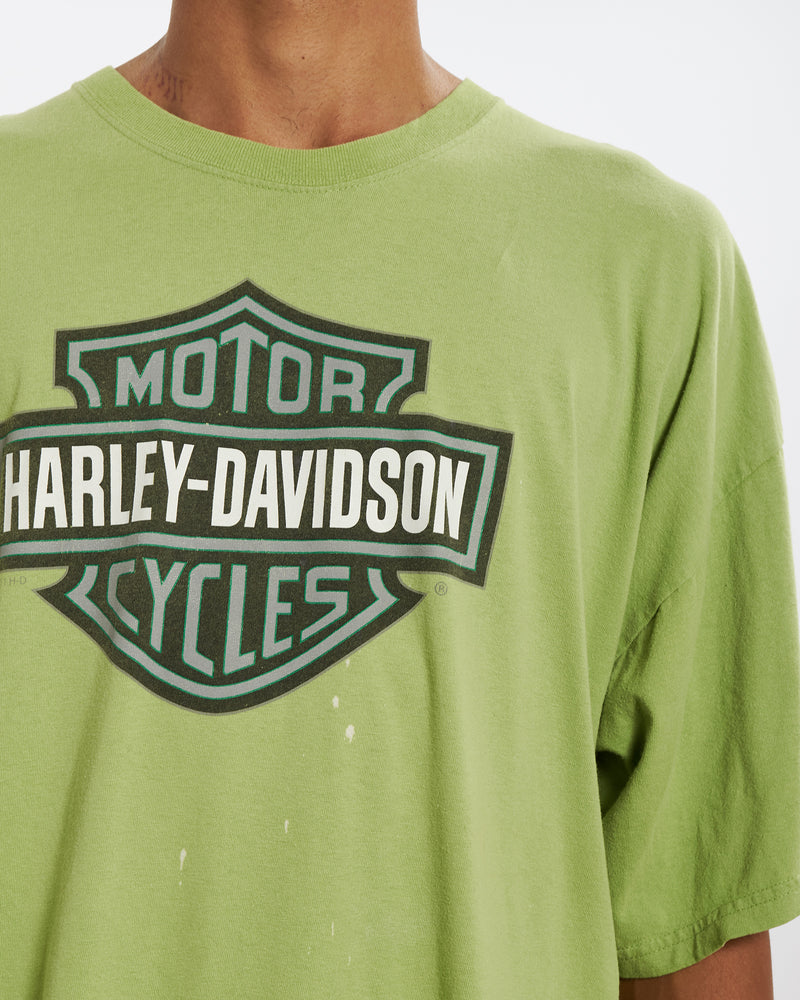 Vintage Harley Davidson 'Leominster, Massachusetts' Tee <br>XXL