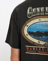 Vintage Harley Davidson 'Asheville, North Carolina' Tee <br>L