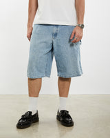 Vintage Wrangler Denim Carpenter Shorts <br>34" , The Real Deal , newtown, sydney, australia, thrift store, opshop, preloved, secondhand, sustainable, retro, antique, 70s, 80s, 90s, 2000s, 00s, fashion, clothing, streetwear, trendy, garment, style, boutique, store, shop, archive, sale, cheap, best, top