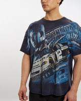 Vintage Racing Tee <br>L , The Real Deal , newtown, sydney, australia, thrift store, opshop, preloved, secondhand, sustainable, retro, antique, 70s, 80s, 90s, 2000s, 00s, fashion, clothing, streetwear, trendy, garment, style, boutique, store, shop, archive, sale, cheap, best, top