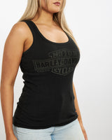 Vintage Harley Davidson Tank Top <br>XS , The Real Deal , newtown, sydney, australia, thrift store, opshop, preloved, secondhand, sustainable, retro, antique, 70s, 80s, 90s, 2000s, 00s, fashion, clothing, streetwear, trendy, garment, style, boutique, store, shop, archive, sale, cheap, best, top