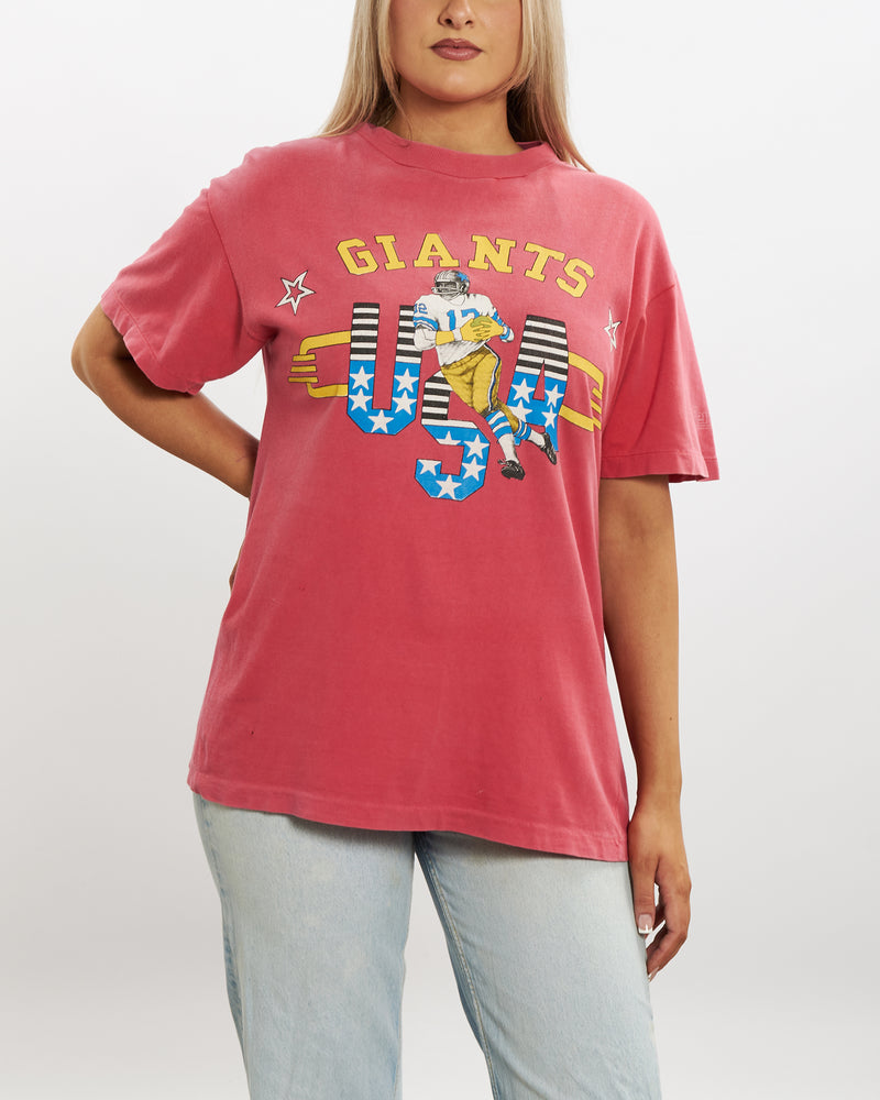 Vintage 80s NFL New York Giants Tee <br>S , The Real Deal , newtown, sydney, australia, thrift store, opshop, preloved, secondhand, sustainable, retro, antique, 70s, 80s, 90s, 2000s, 00s, fashion, clothing, streetwear, trendy, garment, style, boutique, store, shop, archive, sale, cheap, best, top