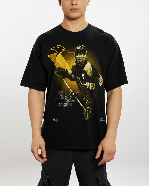 90s NHL Pittsburgh Penguins Tee <br>L