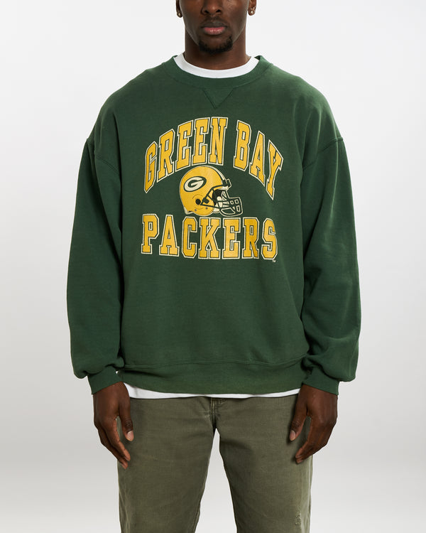Vintage 90s NFL Green Bay Packers Sweatshirt <br>XL , The Real Deal , newtown, sydney, australia, thrift store, opshop, preloved, secondhand, sustainable, retro, antique, 70s, 80s, 90s, 2000s, 00s, fashion, clothing, streetwear, trendy, garment, style, boutique, store, shop, archive, sale, cheap, best, top