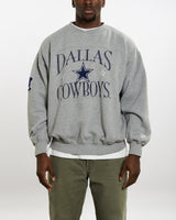 Vintage 90s NFL Dallas Cowboys Sweatshirt <br>XL , The Real Deal , newtown, sydney, australia, thrift store, opshop, preloved, secondhand, sustainable, retro, antique, 70s, 80s, 90s, 2000s, 00s, fashion, clothing, streetwear, trendy, garment, style, boutique, store, shop, archive, sale, cheap, best, top