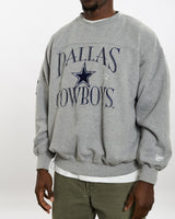 Vintage 90s NFL Dallas Cowboys Sweatshirt <br>XL , The Real Deal , newtown, sydney, australia, thrift store, opshop, preloved, secondhand, sustainable, retro, antique, 70s, 80s, 90s, 2000s, 00s, fashion, clothing, streetwear, trendy, garment, style, boutique, store, shop, archive, sale, cheap, best, top