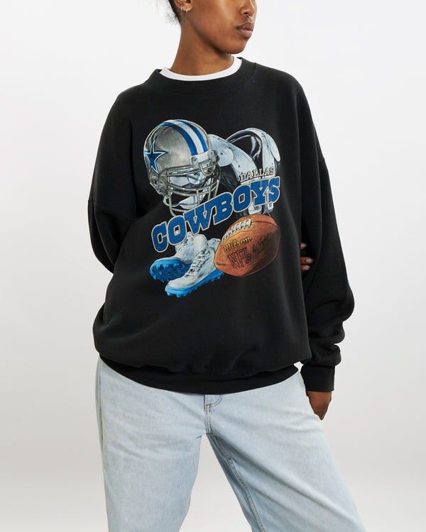 90s NFL Dallas Cowboys Sweatshirt <br>L