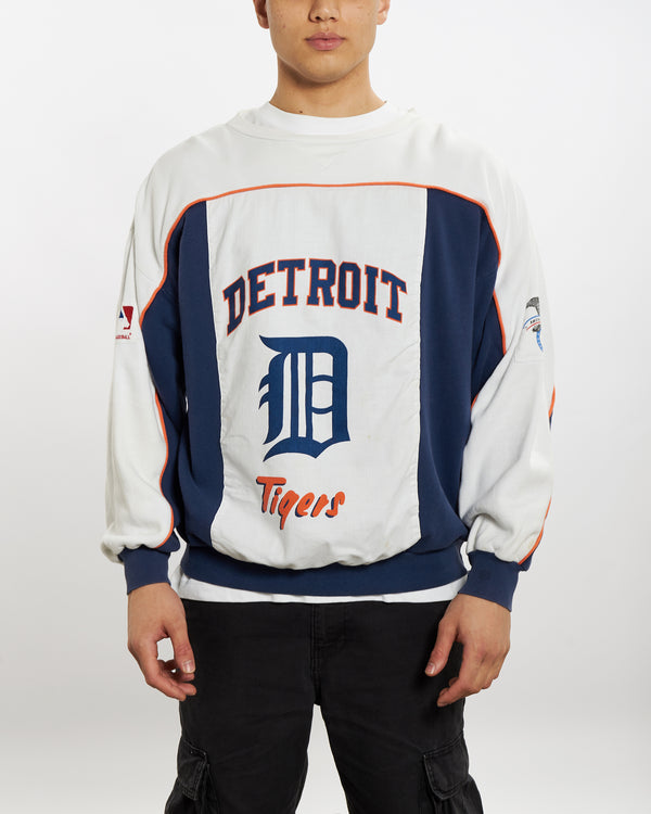 90s MLB Detroit Tigers Sweatshirt <br>L