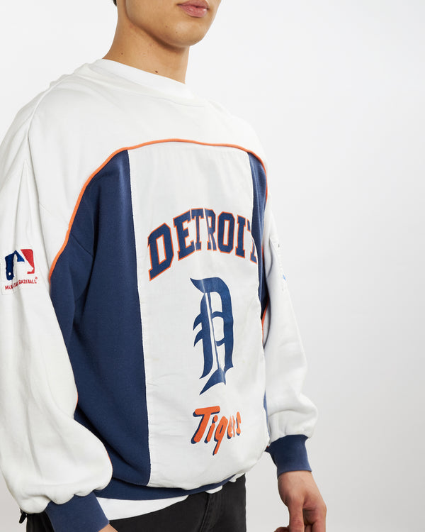 90s MLB Detroit Tigers Sweatshirt <br>L
